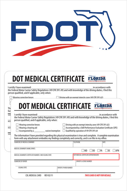 dot medical card