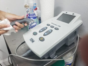 disinfecting machine